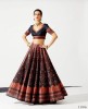 Beautiful Chinon Multicolour Digital Printed Lehenga With Duppata & Blouse